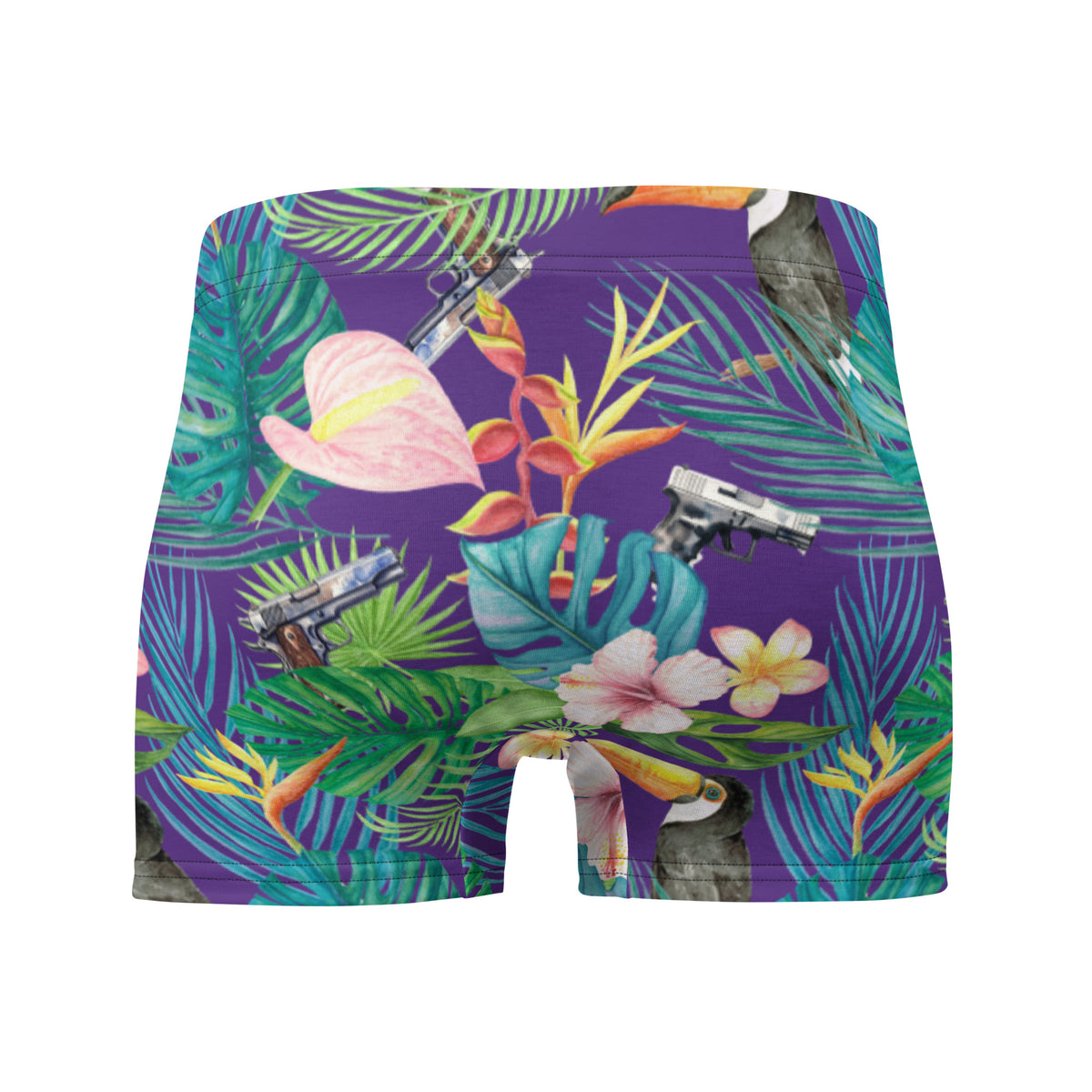 Hibiscus Bang Bang Sunset Hawaiian Boxer Briefs