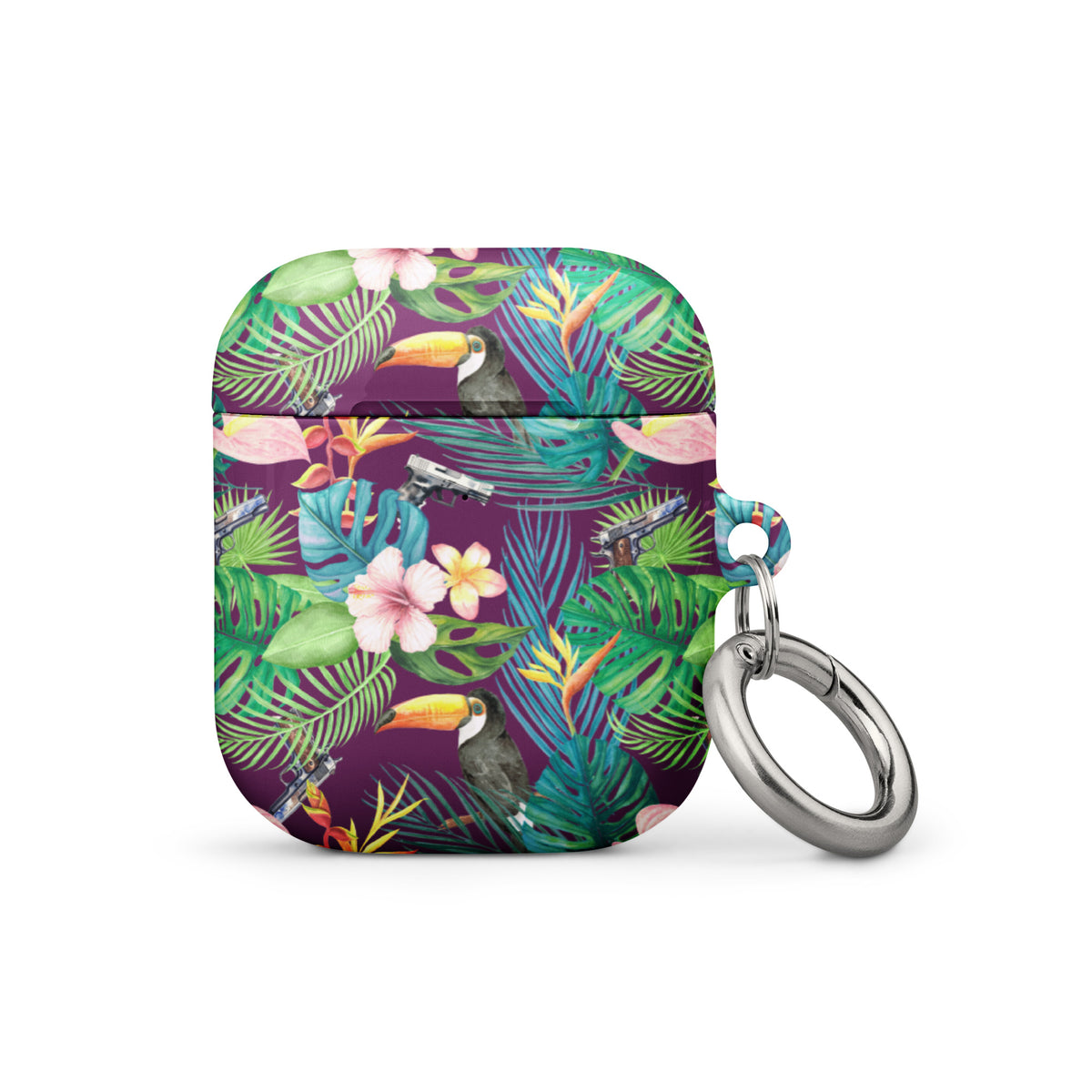 Hibiscus Ban Bang Hawaiian Print Case for AirPods®
