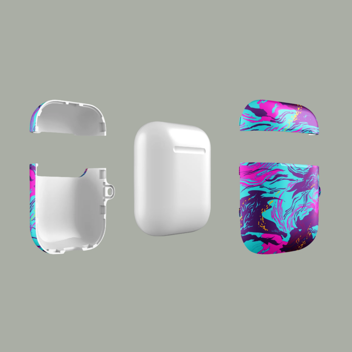 Rhodesian Syth Wave Brushstroke Case for AirPods®