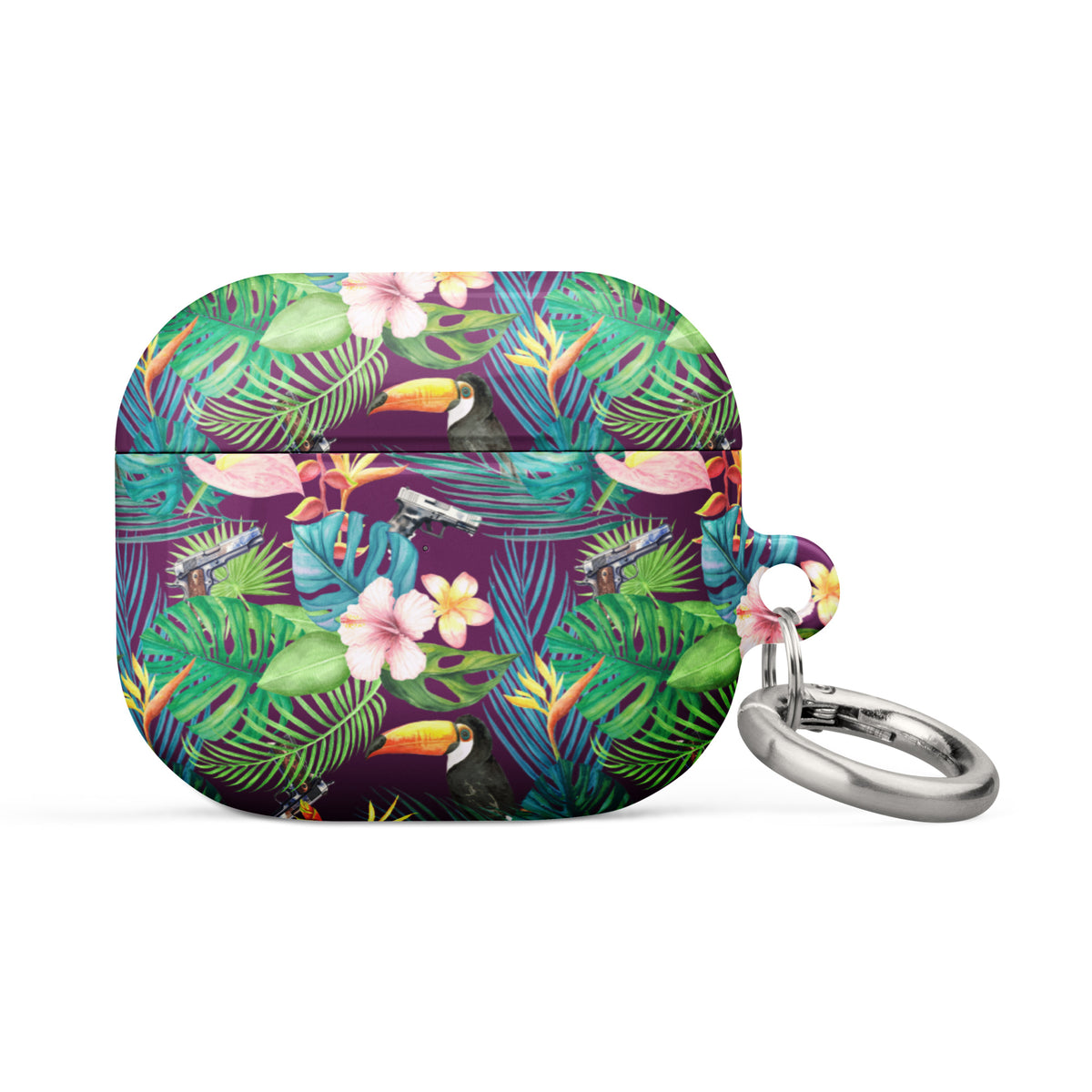 Hibiscus Ban Bang Hawaiian Print Case for AirPods®