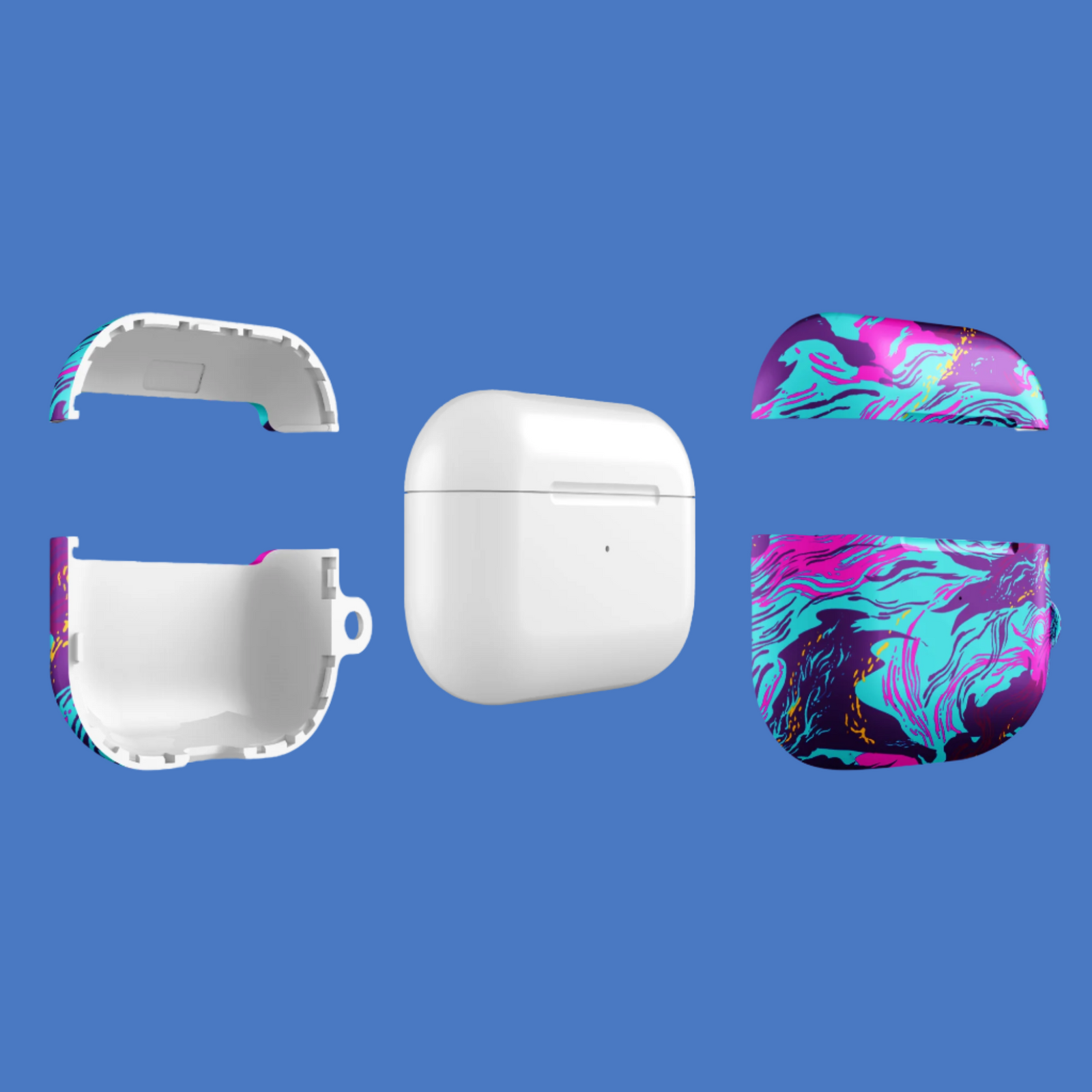 Rhodesian Syth Wave Brushstroke Case for AirPods®