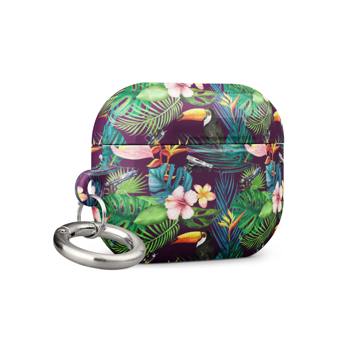 Hibiscus Ban Bang Hawaiian Print Case for AirPods®