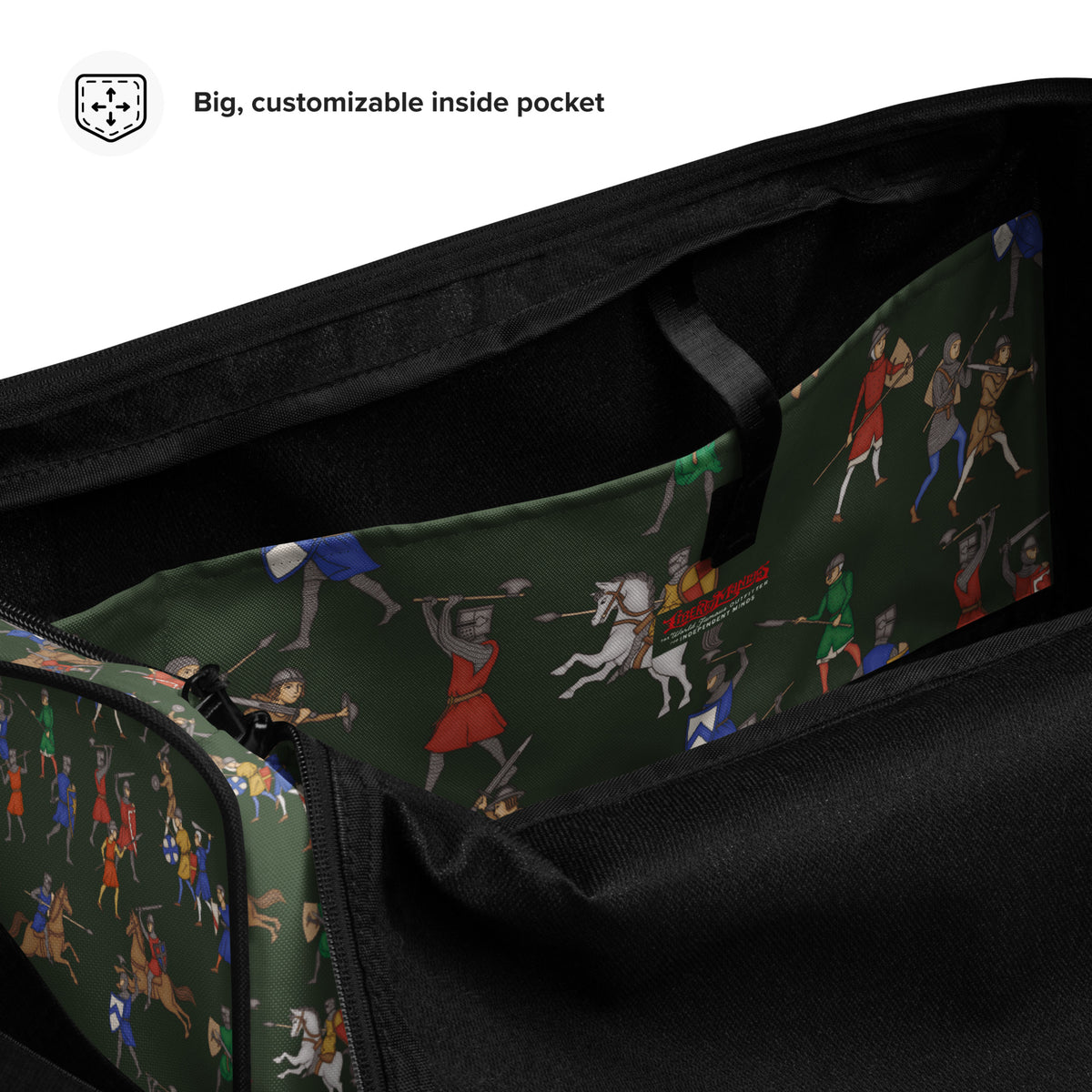 Medieval Battle Duffle bag