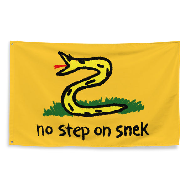 The No Step On Snek Flag - Sik-Nastee Apparel Co.