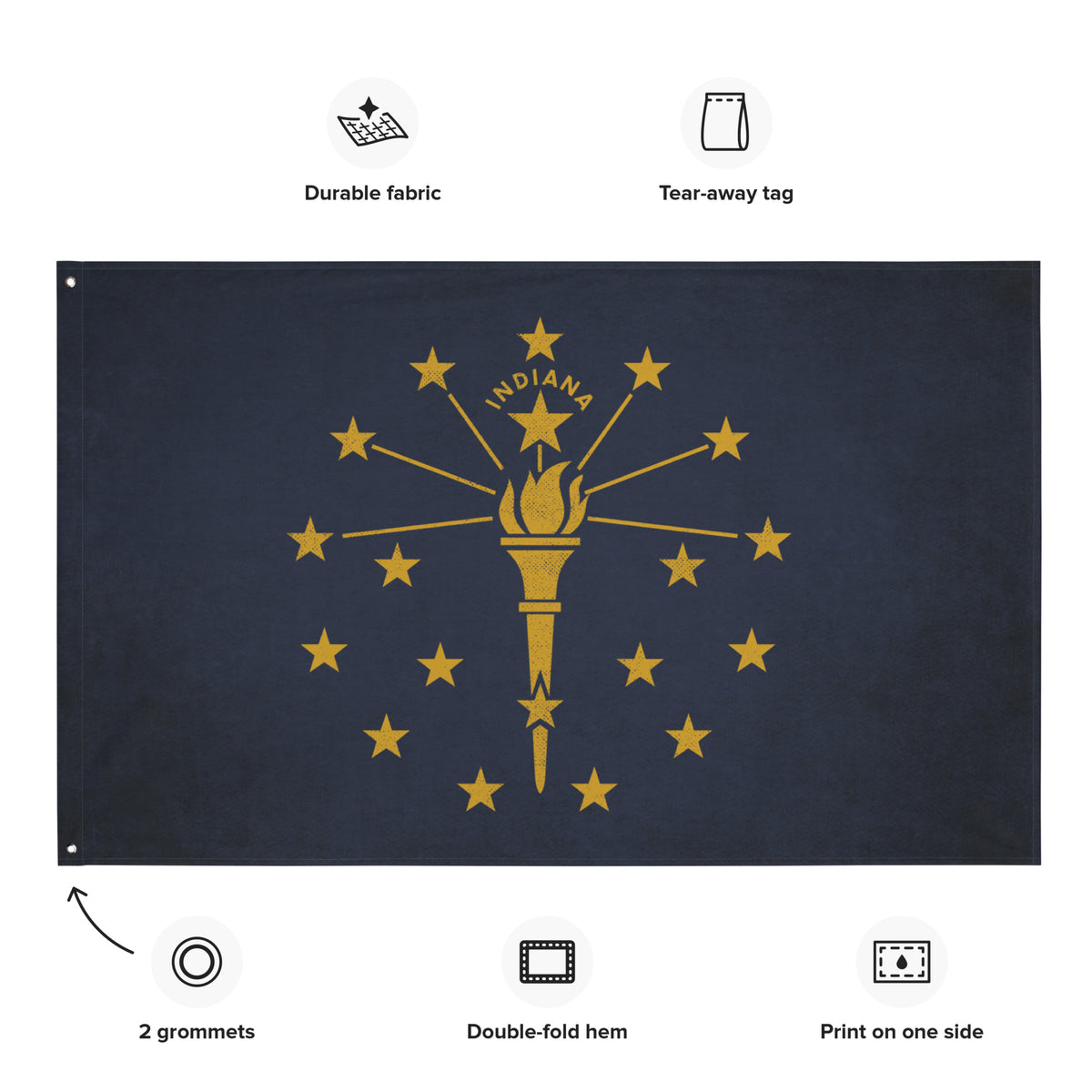 Indiana State Flag