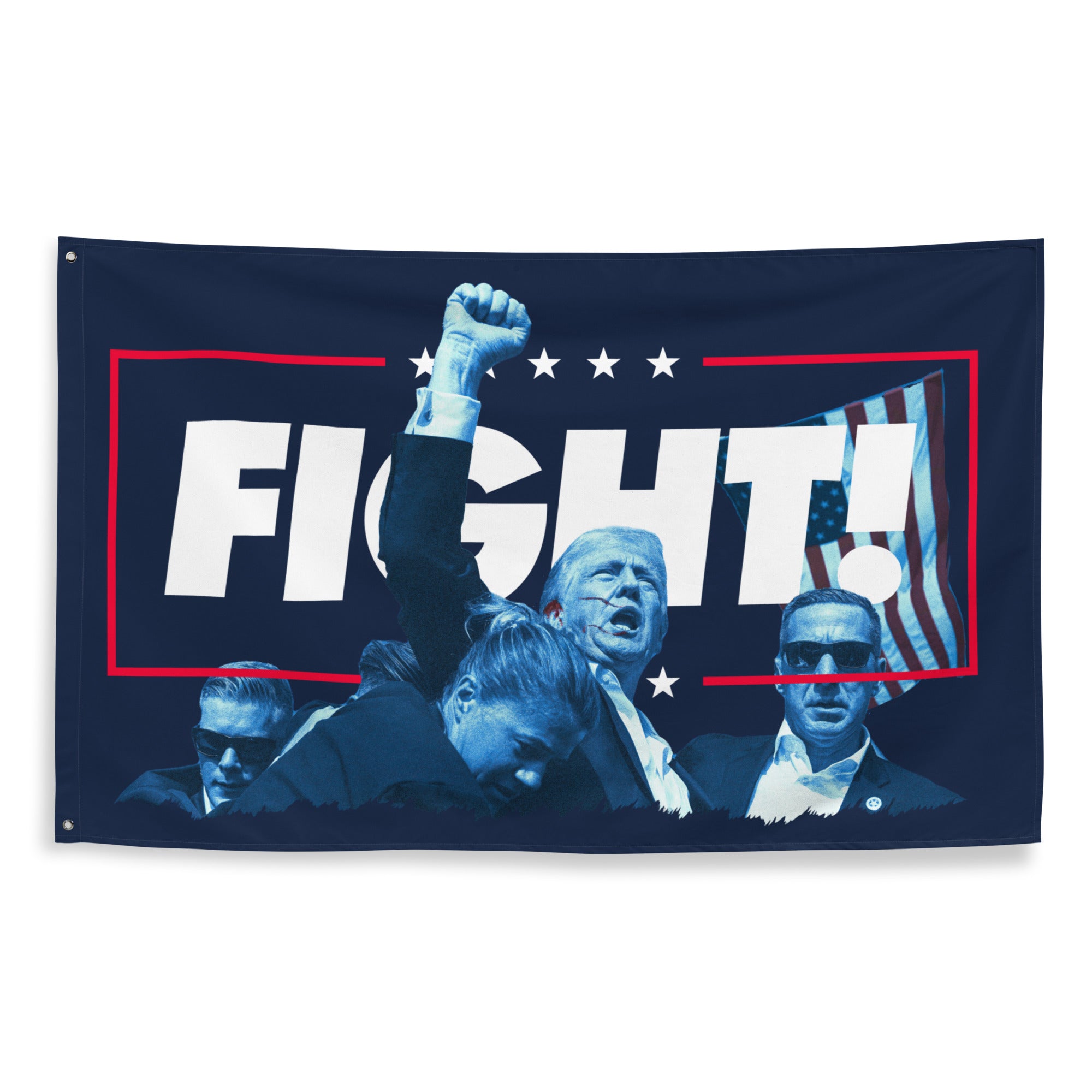 Trump Fight the Good Fight Flag