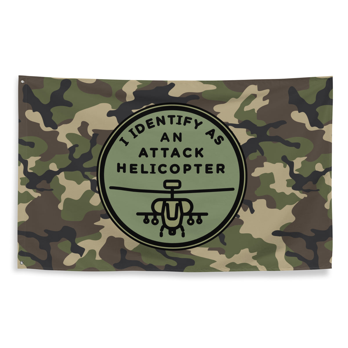 I Identify As An Attack Helicopter Pride Flag