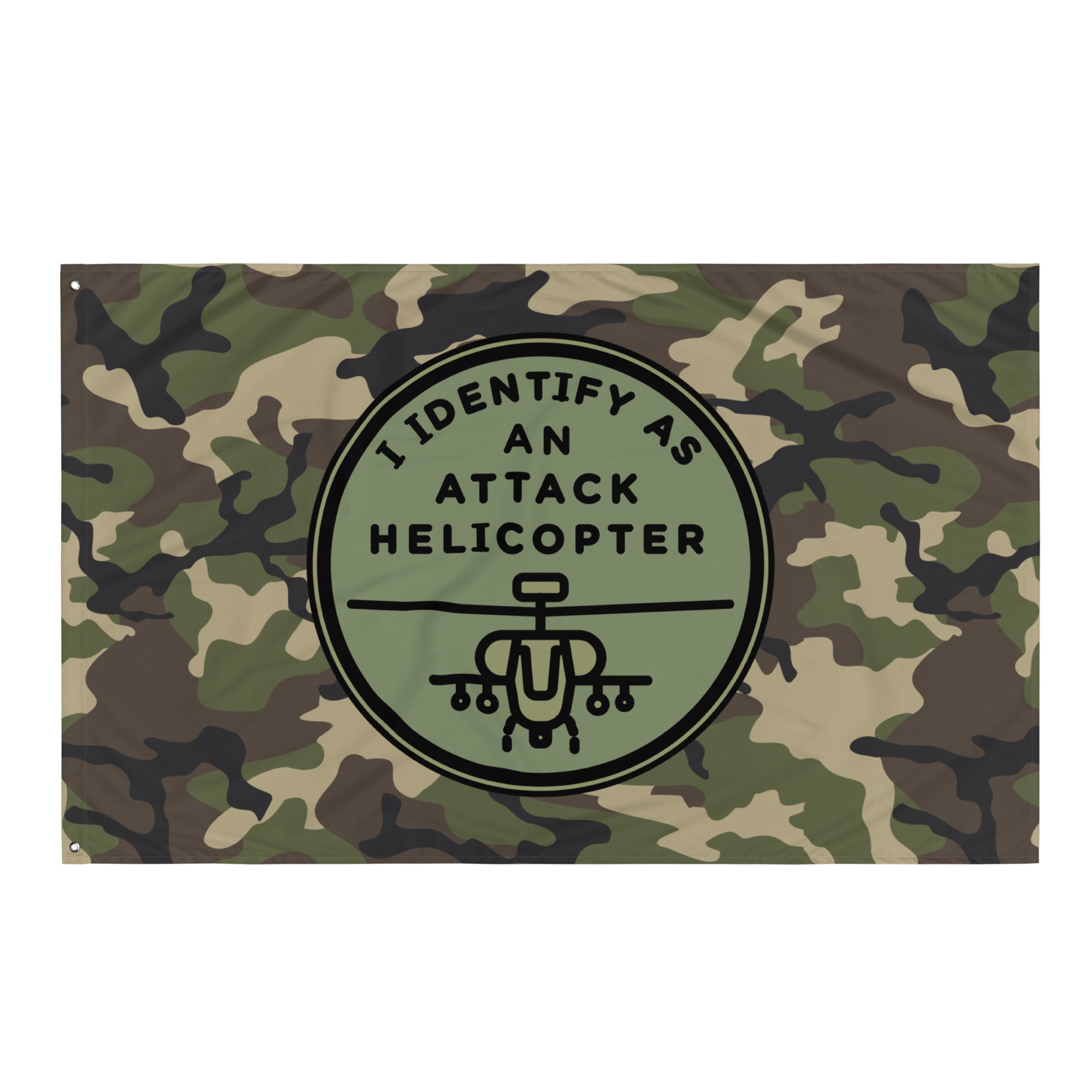 I Identify As An Attack Helicopter Pride Flag