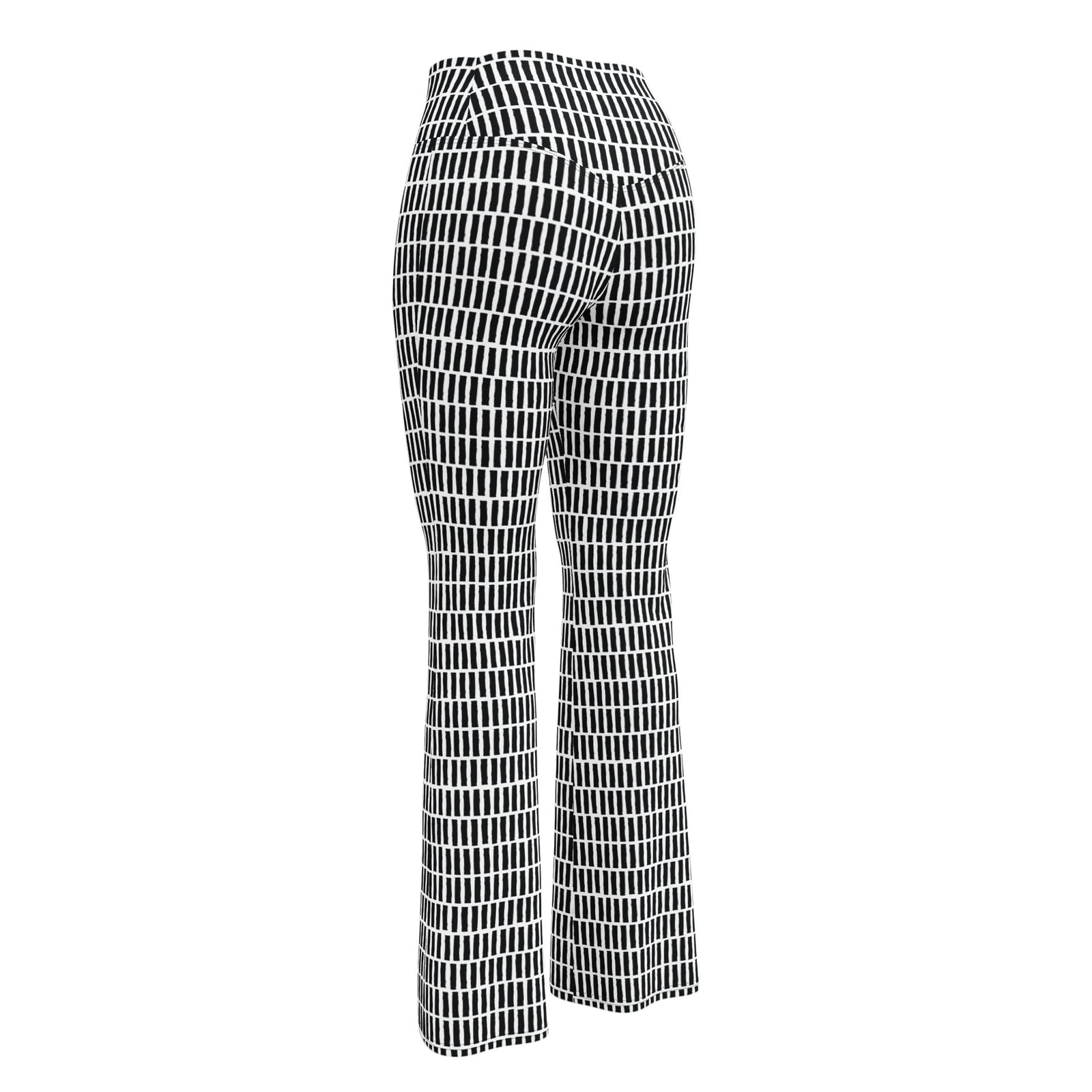 Strekkmønster Flare Leggings
