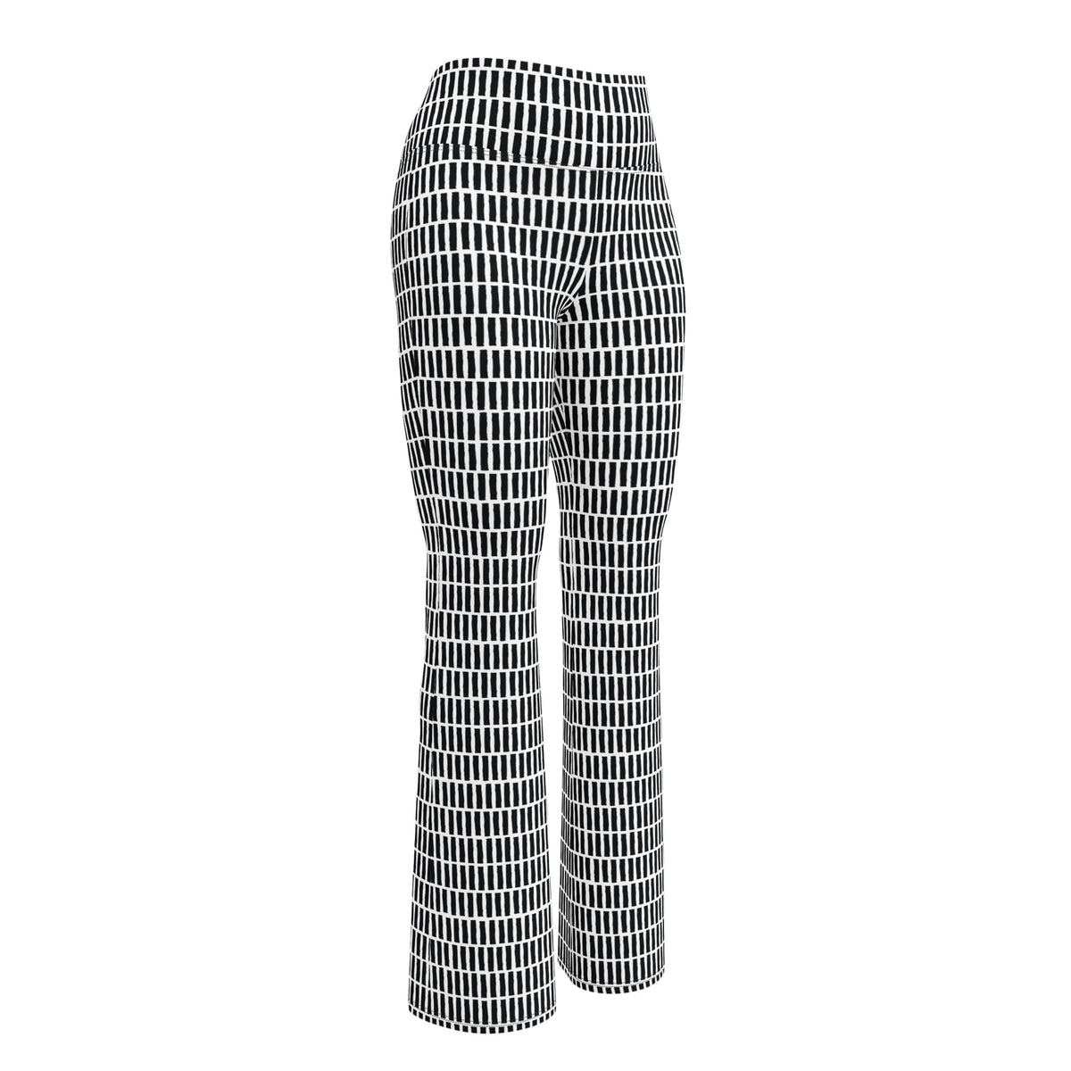 Strekkmønster Flare Leggings