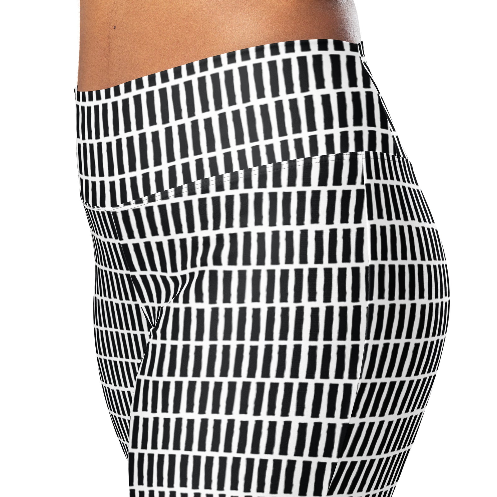 Strekkmønster Flare Leggings