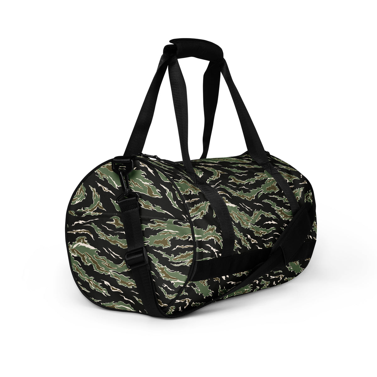 Tiger Stripe Jungle Camouflage Gym Bag