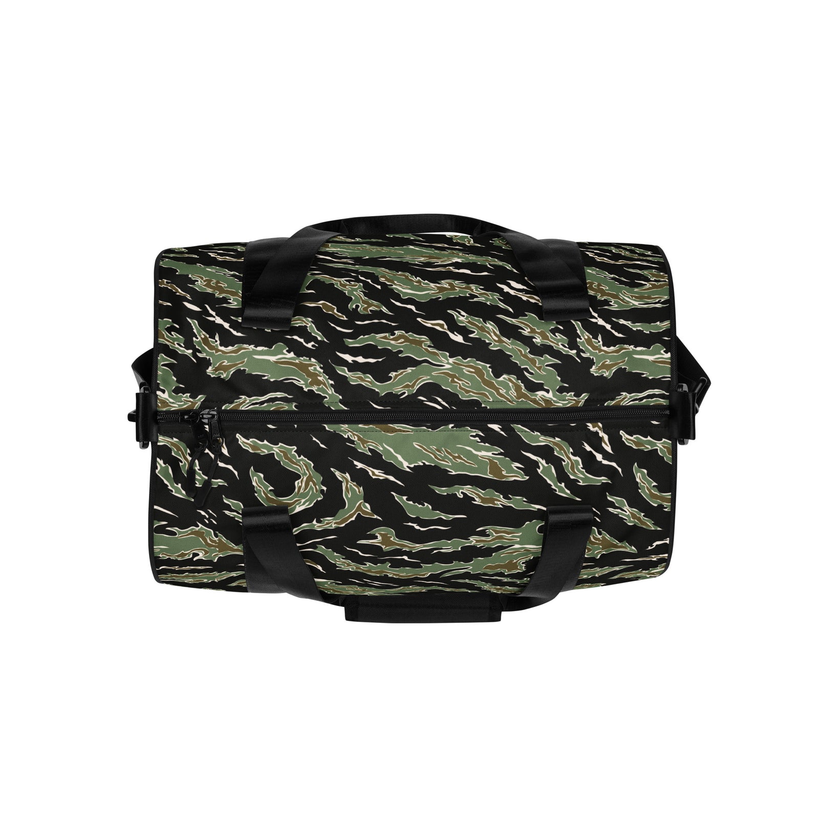 Tiger Stripe Jungle Camouflage Gym Bag
