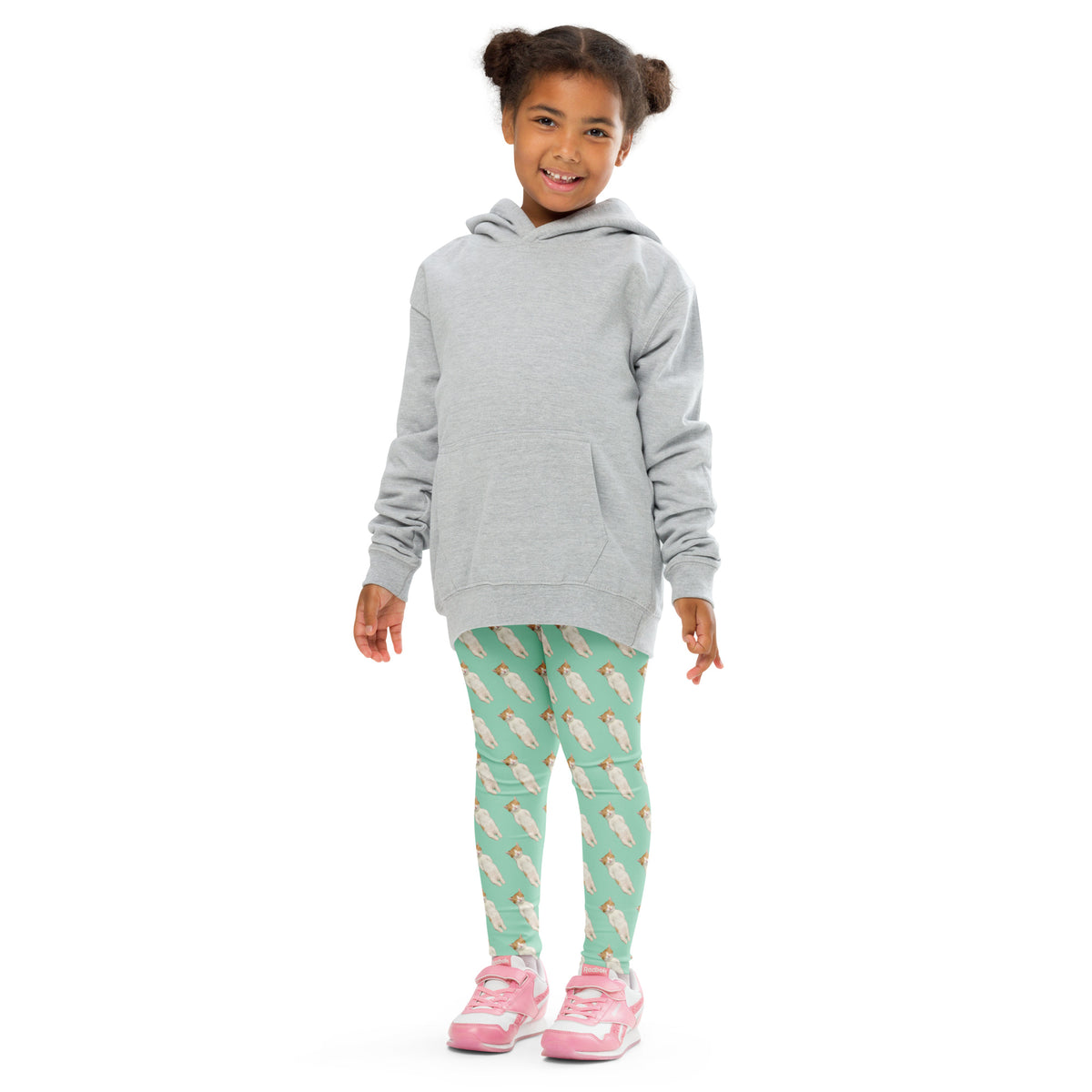 Sleeping Kitty Kid&#39;s Leggings