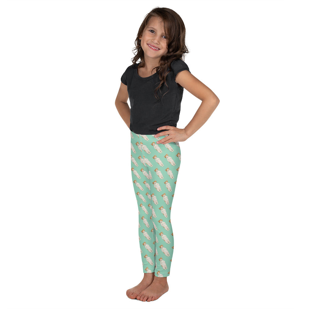Sleeping Kitty Kid&#39;s Leggings