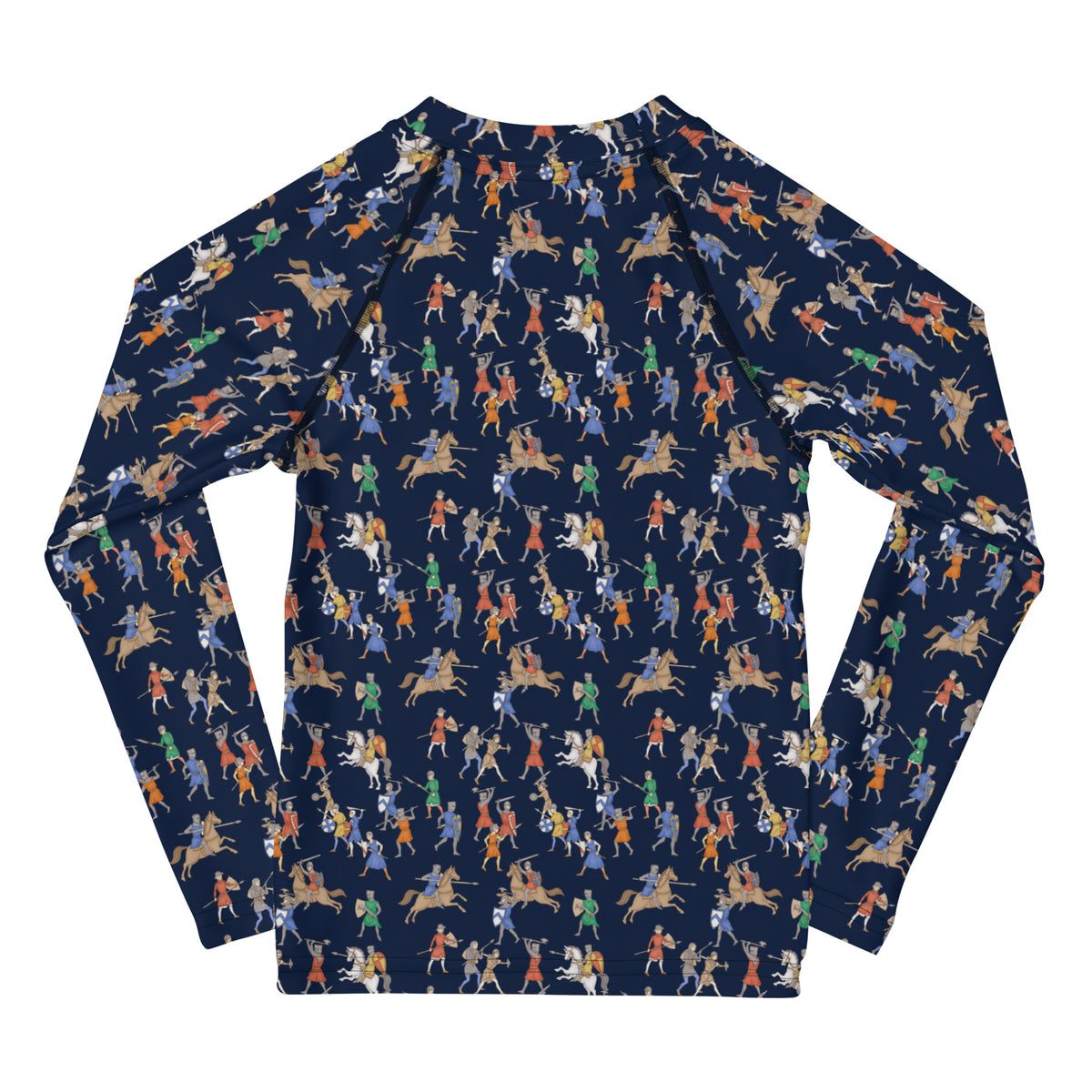 Medieval Battle Kids Rash Guard