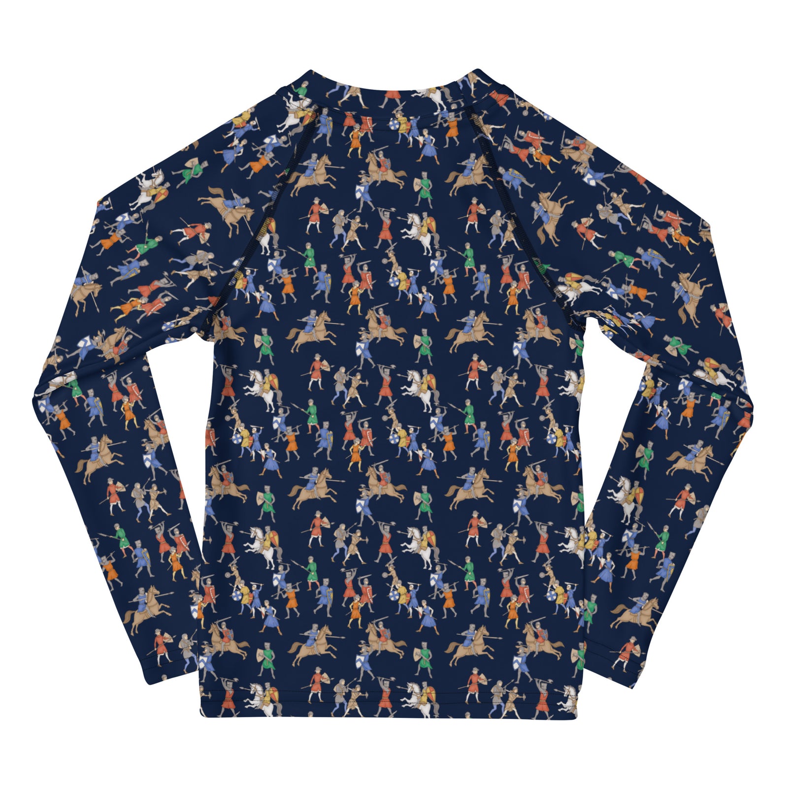 Medieval Battle Kids Rash Guard