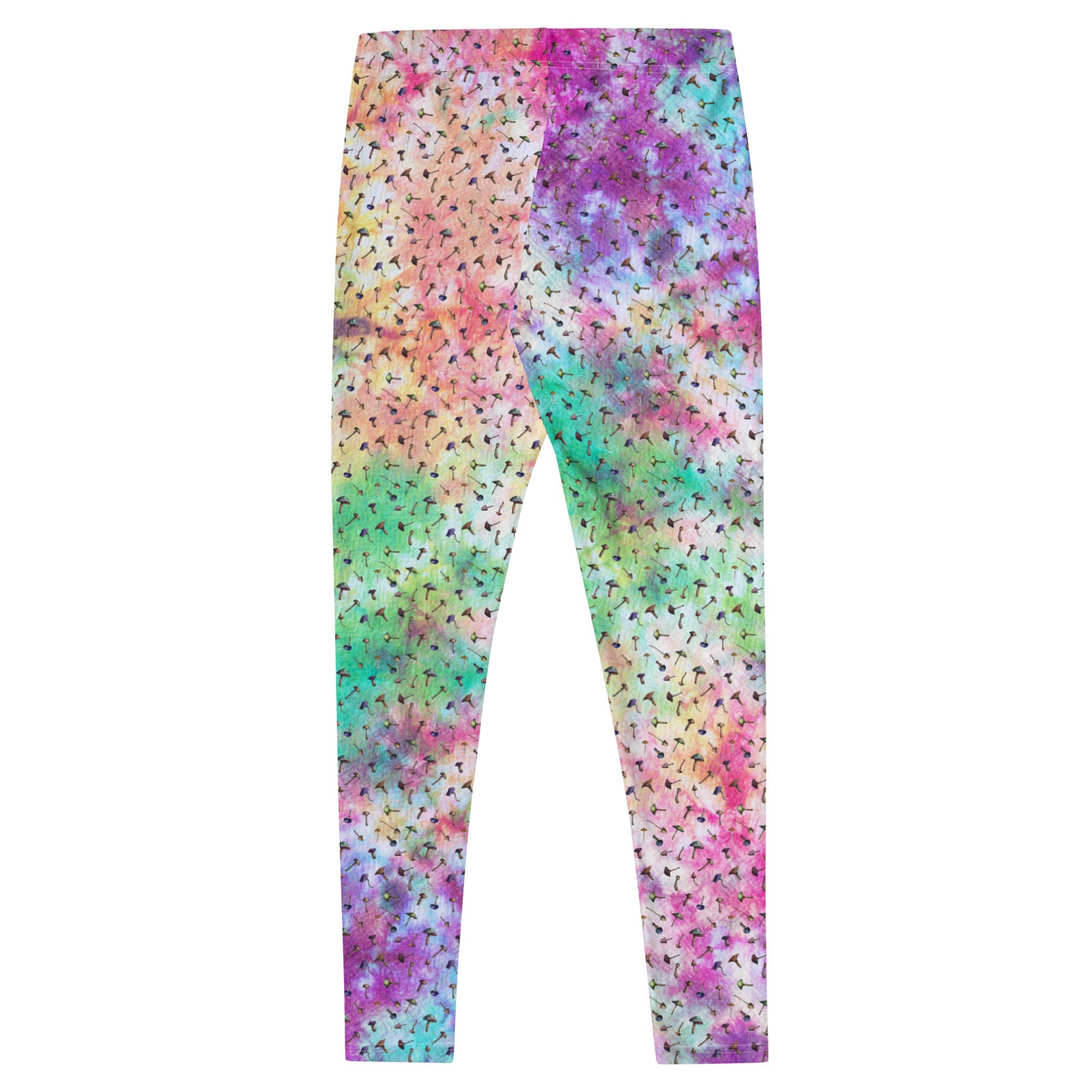Tie Dye Mushroom Mirage Leggings