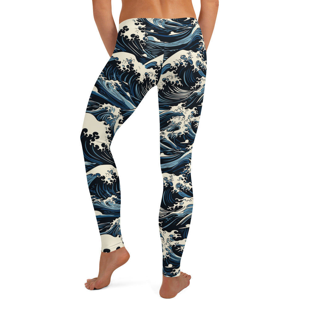 Tsunami Splash Leggings