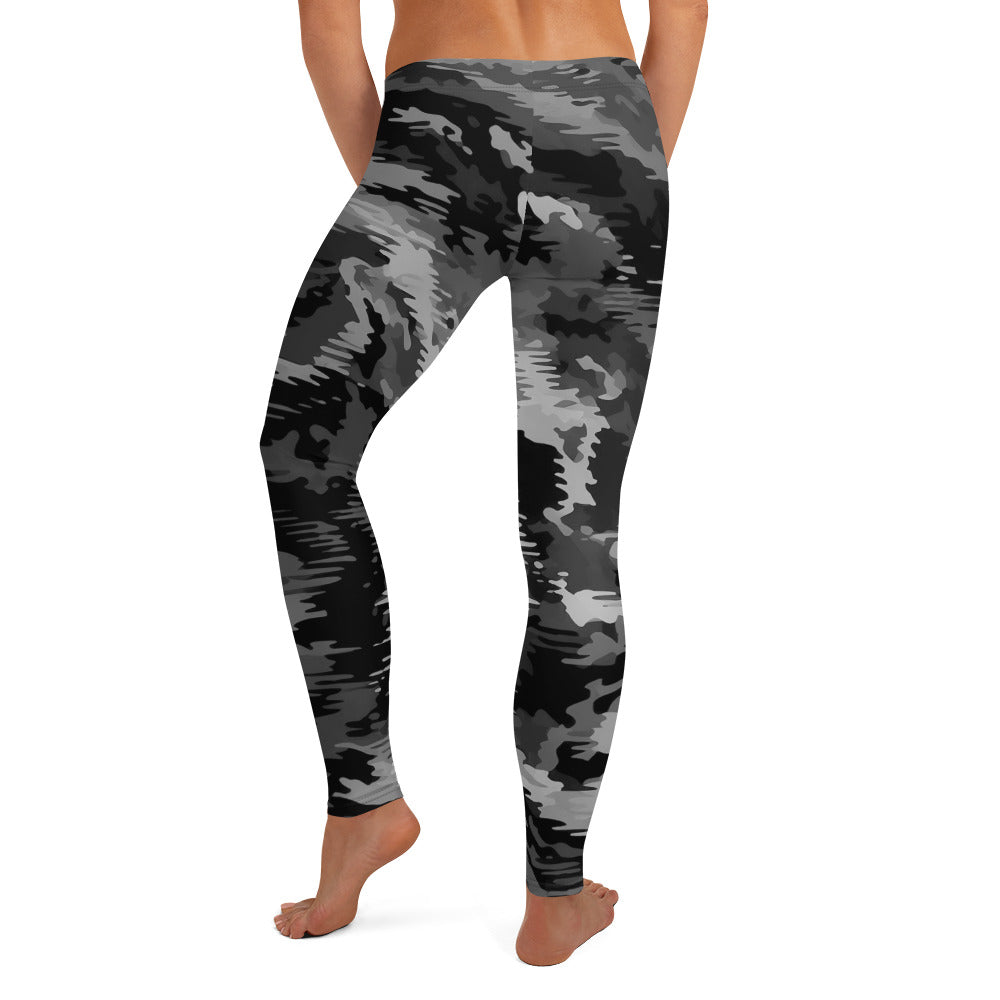 Digital Night Ops Tiger Stripe Camo Leggings