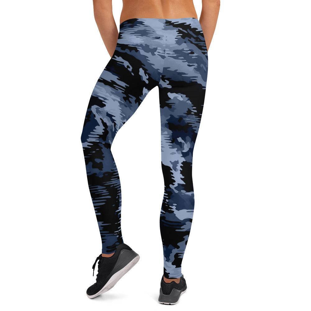 Digital Night Ops Tiger Stripe Camo Leggings