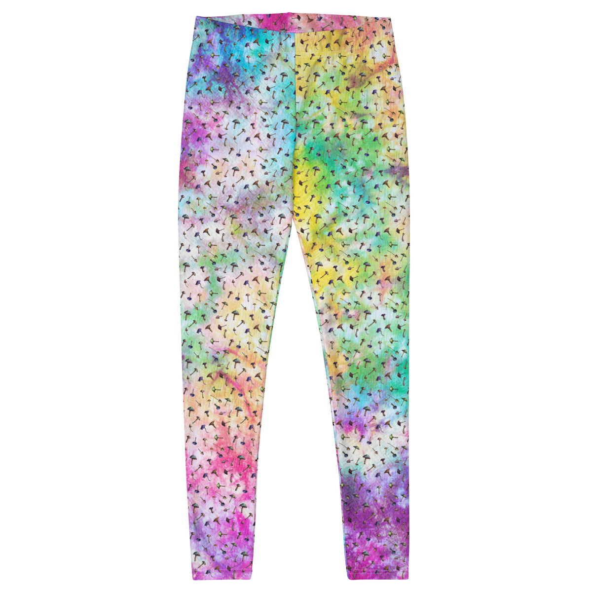 Tie Dye Mushroom Mirage Leggings