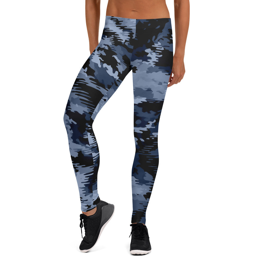 Digital Night Ops Tiger Stripe Camo Leggings