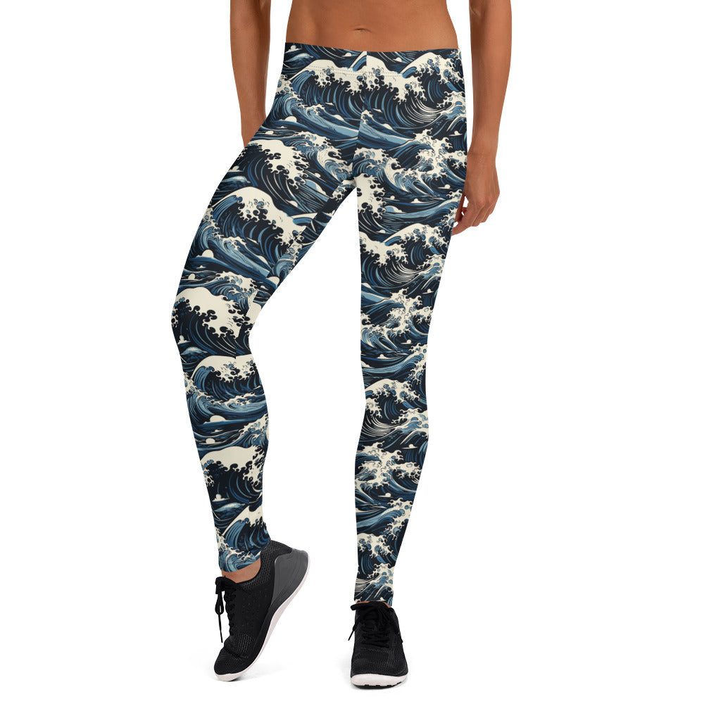 Great Waves Leggings