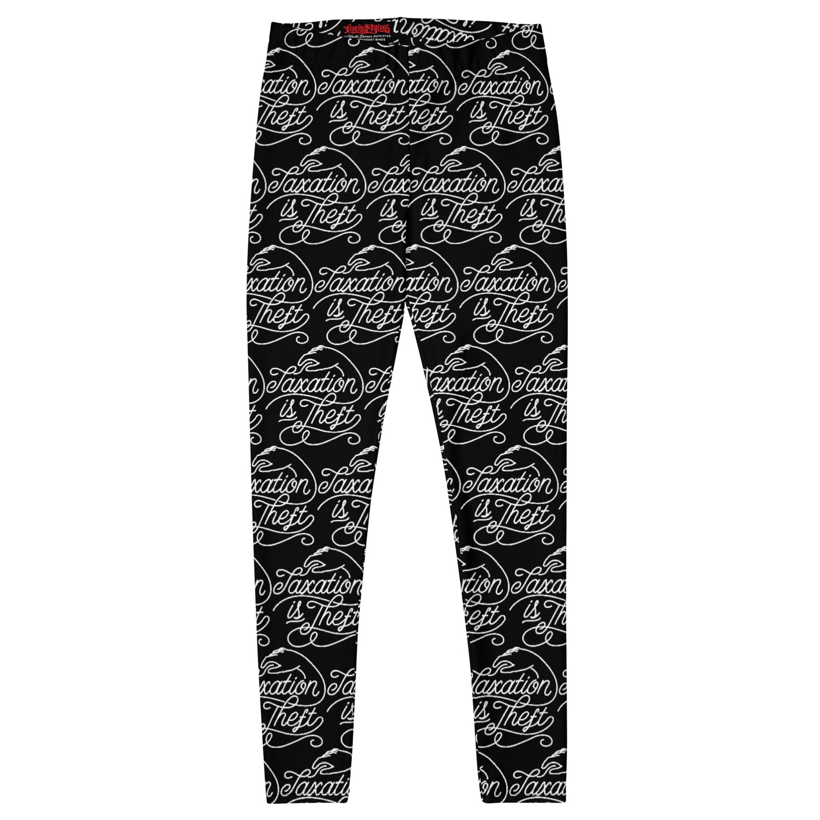 Taxation is Theft Grey Leggings