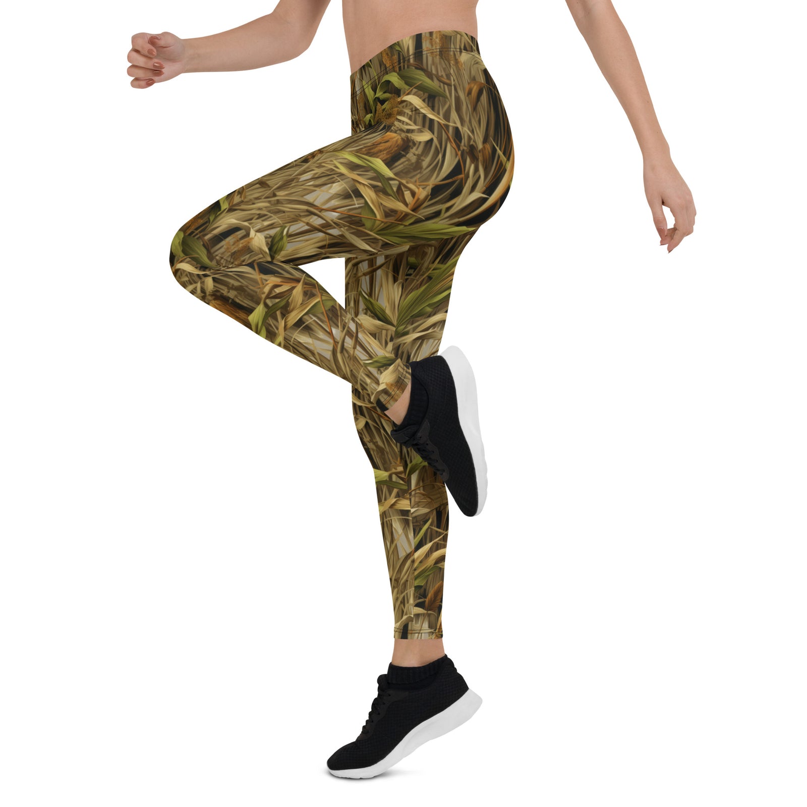 StealthBlend Marsh Camouflage Leggings