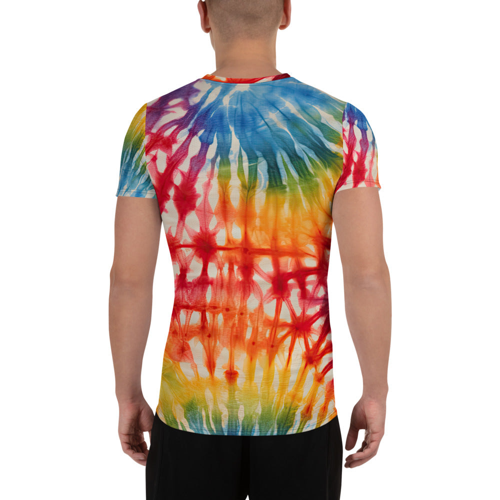 Tie Dye Kashmir Kaleidoscope Men's Performance T-shirt