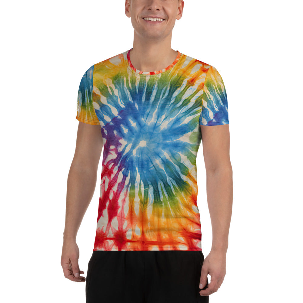 Tie Dye Kashmir Kaleidoscope Men&#39;s Performance T-shirt