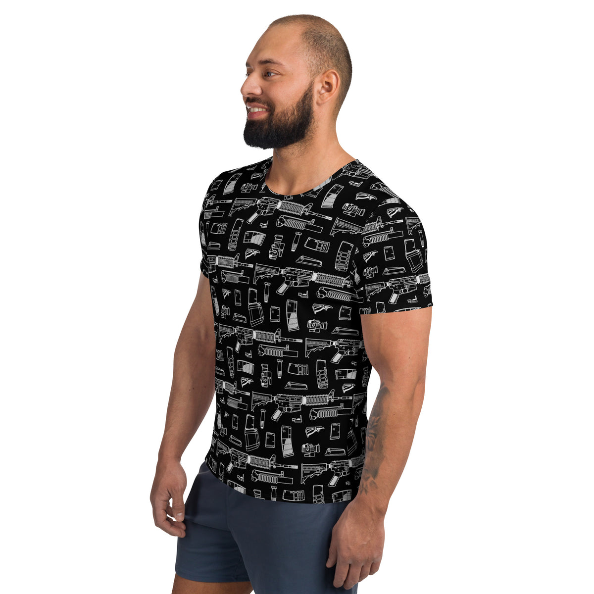 Attachments Men&#39;s Athletic T-shirt