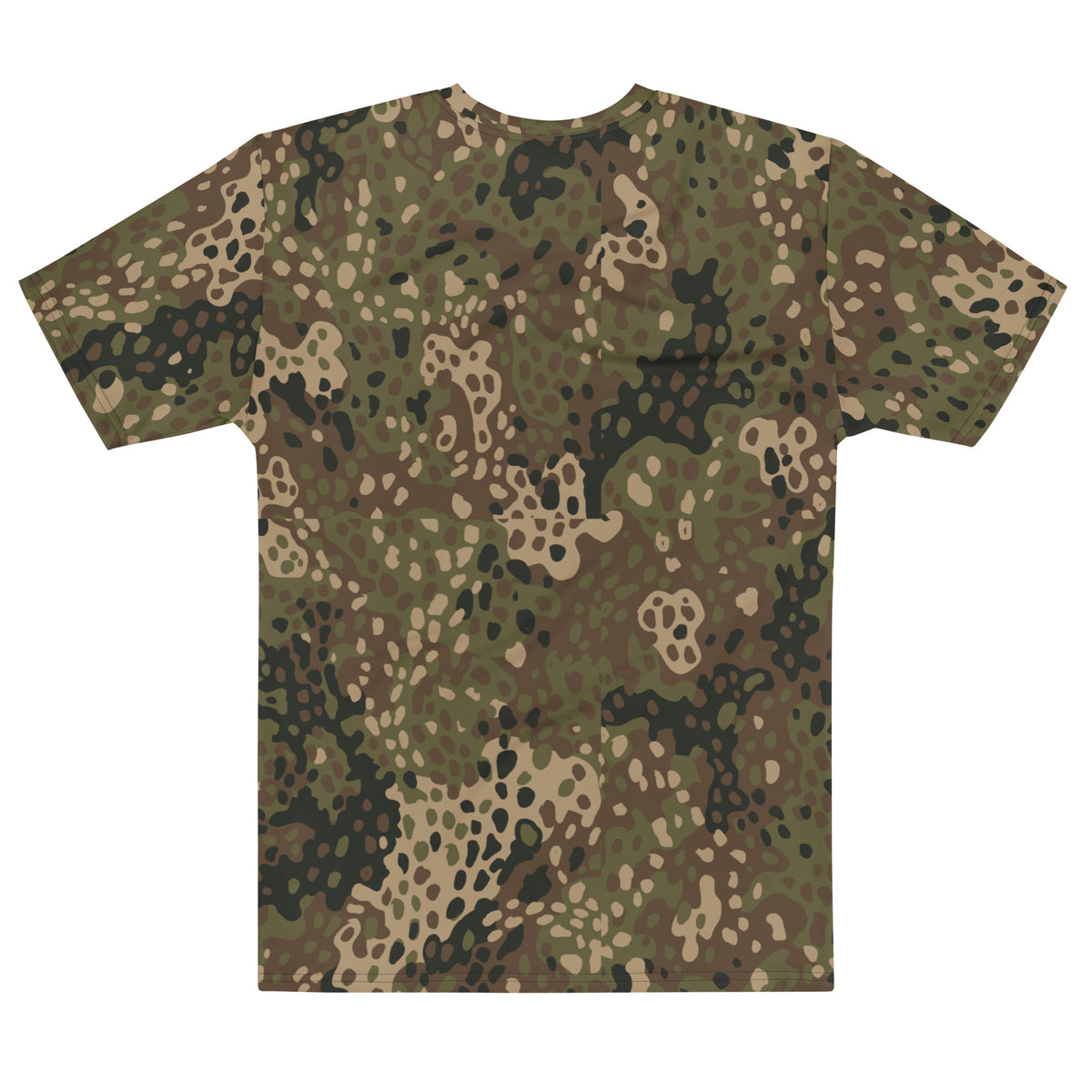 Erbsenmuster Men’s Cotton Crew Neck T-Shirt