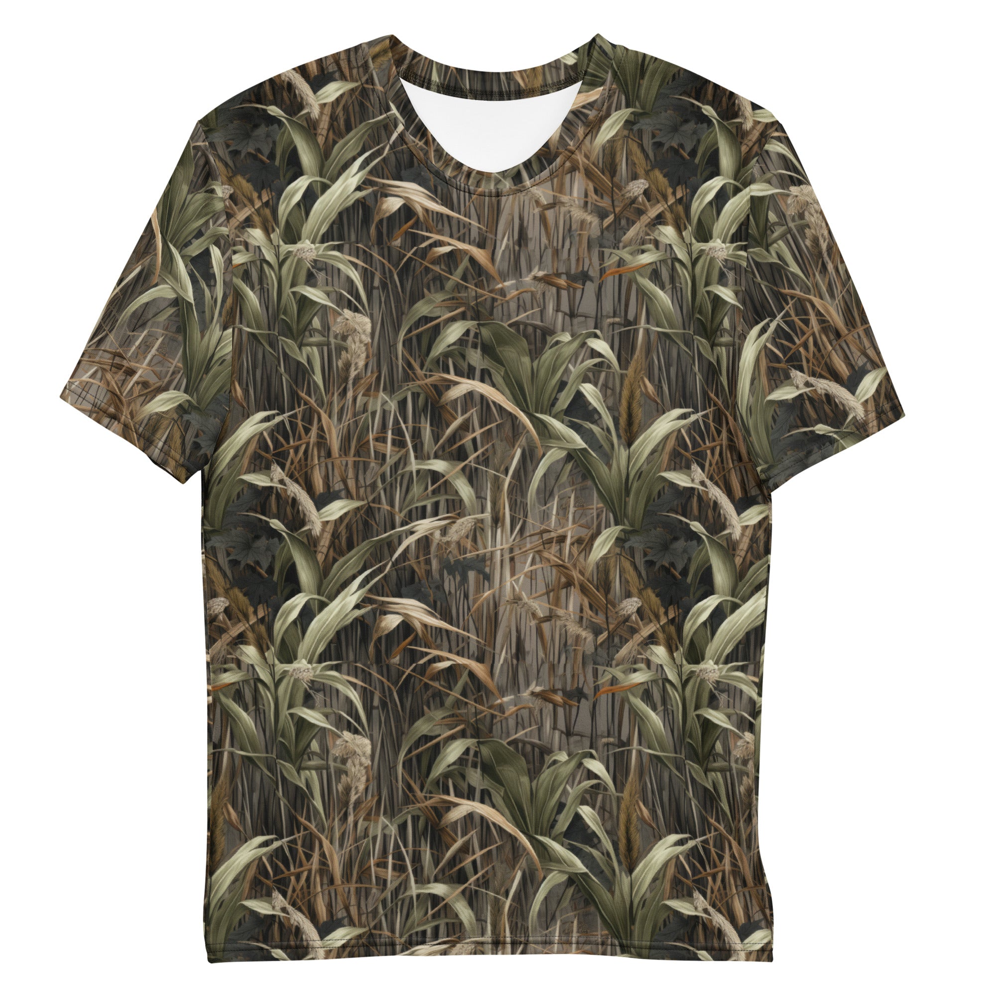 StealthBlend Marsh Camouflage Men's T-Shirt