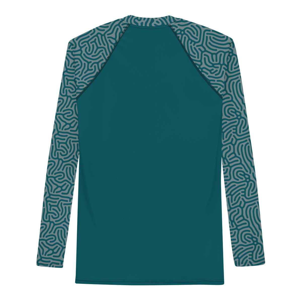 Maze Coral Men&#39;s Rash Guard