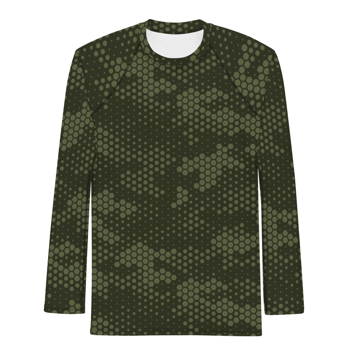 Men&#39;s Digital Marine Woodland Tactical Liberty Maniacs Rash Guard