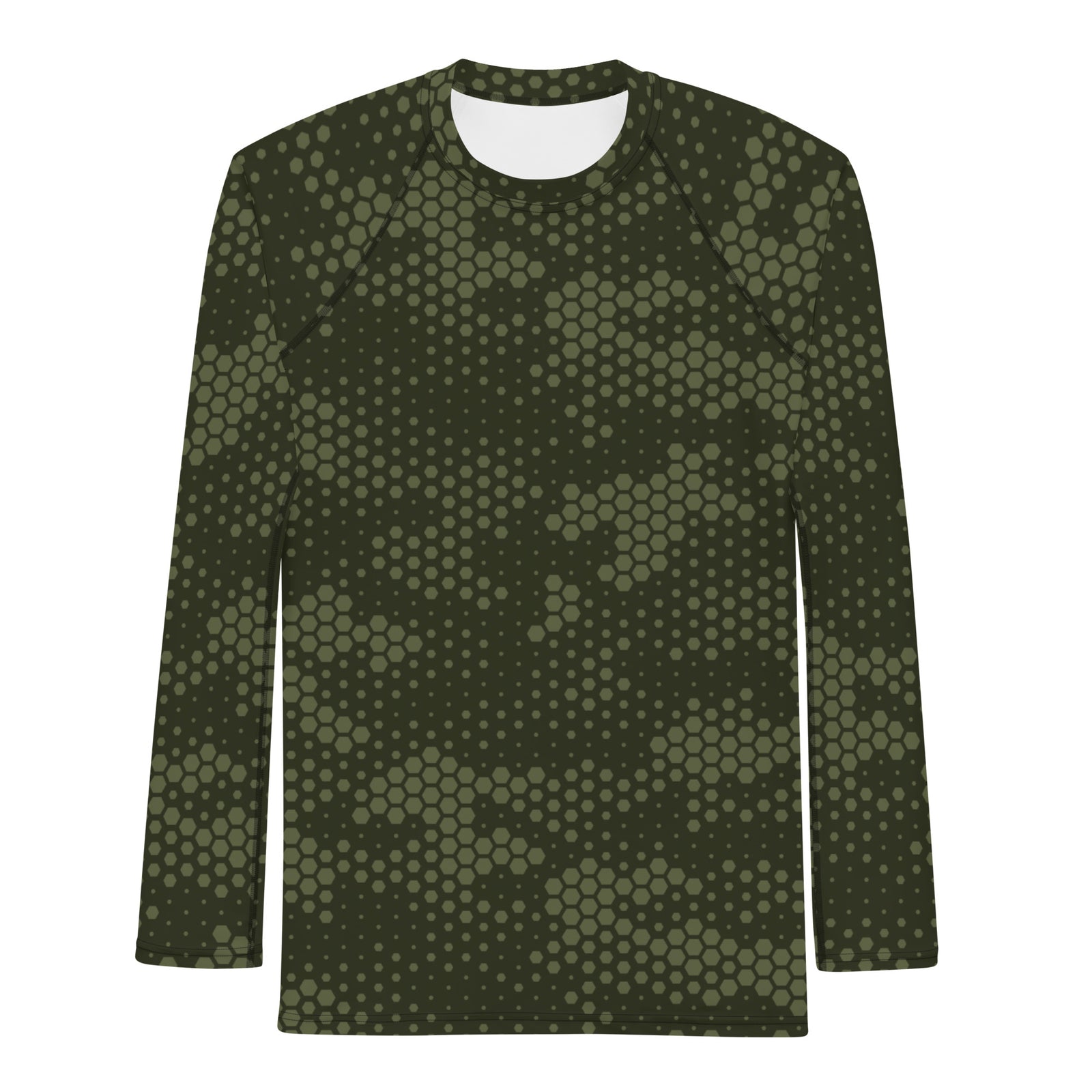 Men's Digital Marine Woodland Tactical Liberty Maniacs Rash Guard