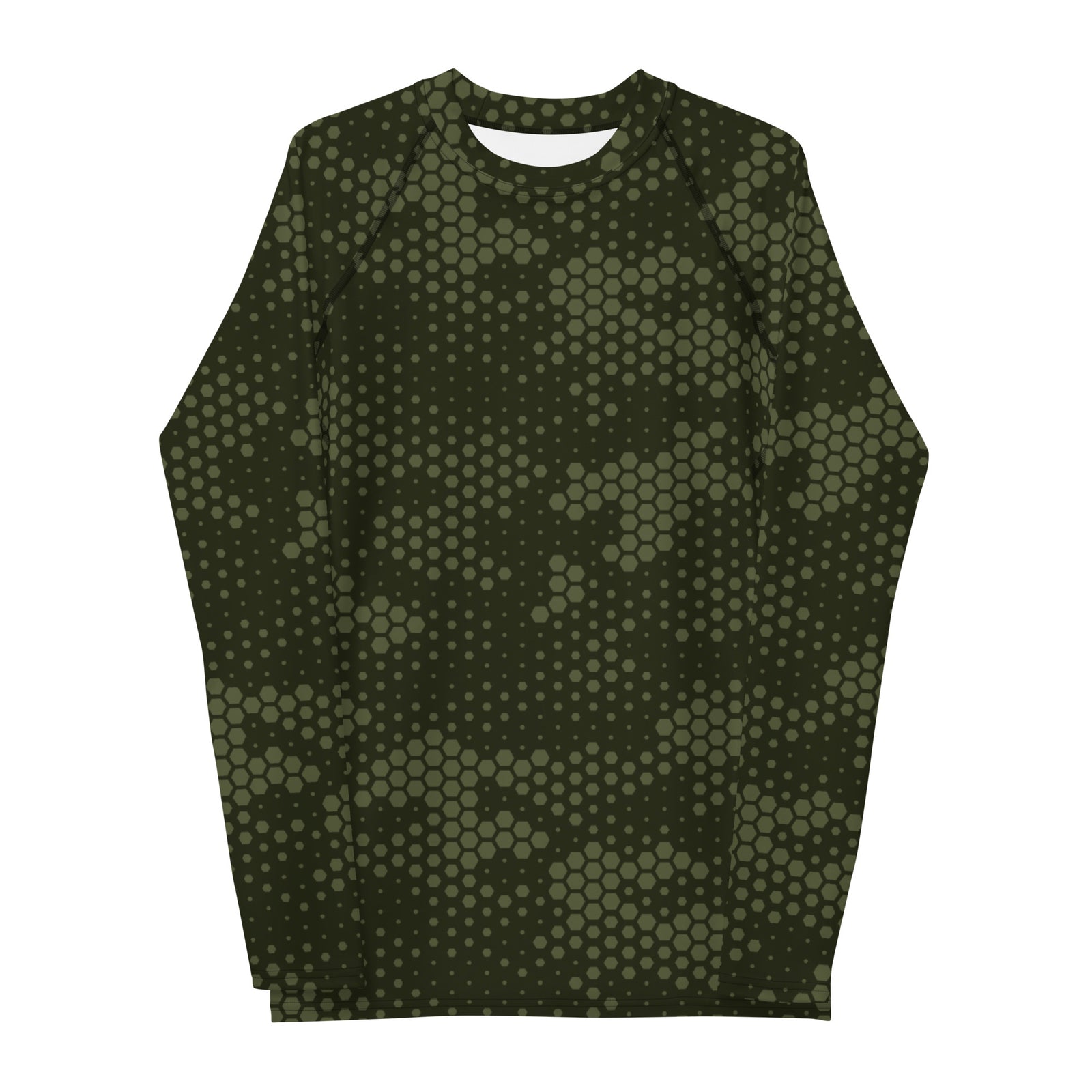 Men's Digital Marine Woodland Tactical Liberty Maniacs Rash Guard