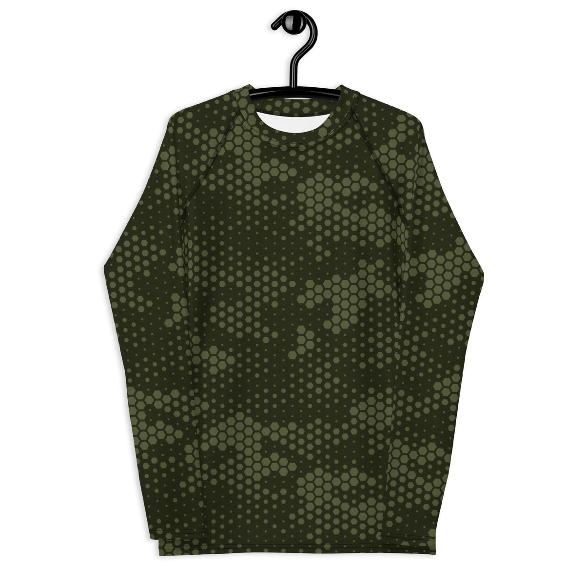Men&#39;s Digital Marine Woodland Tactical Liberty Maniacs Rash Guard