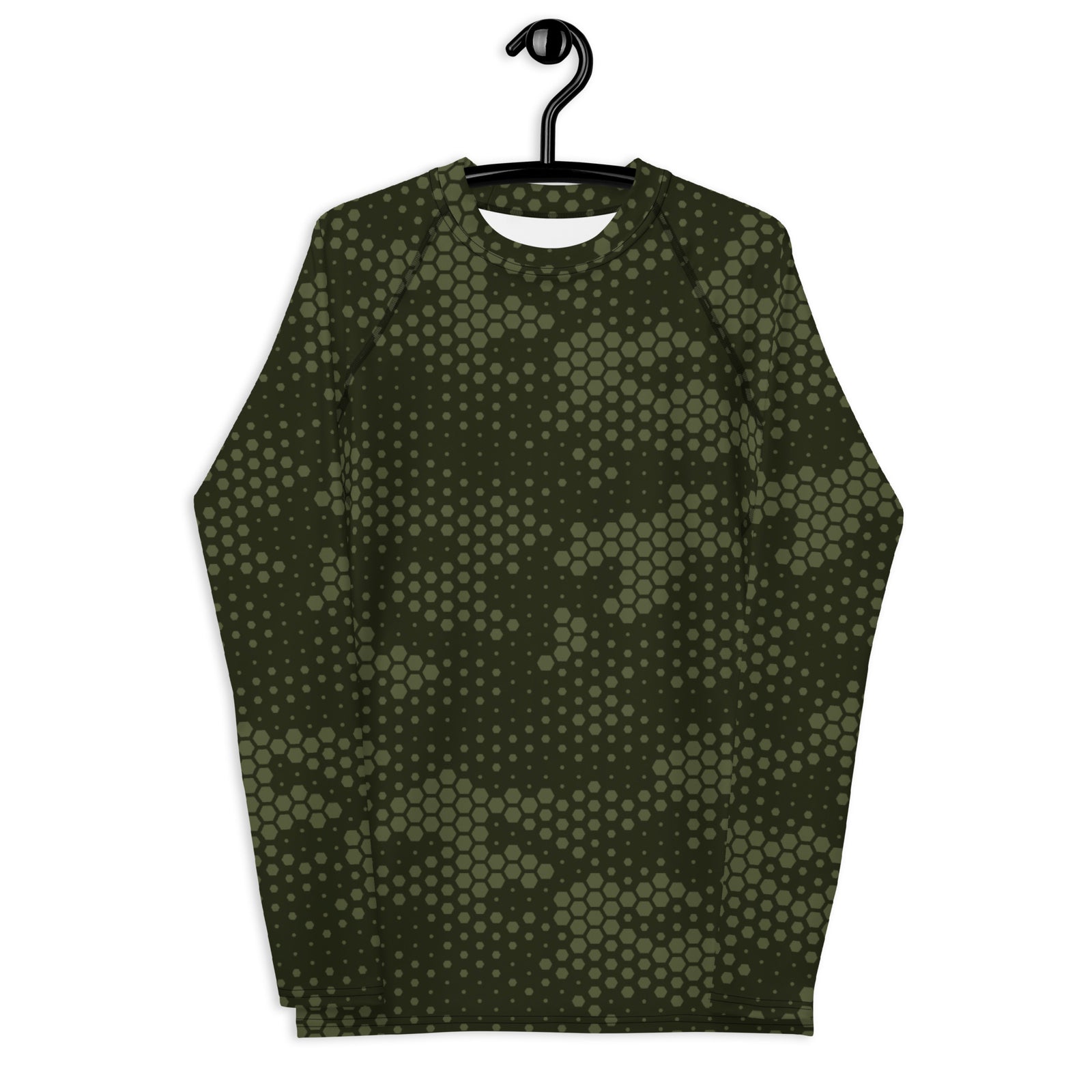 Men's Digital Marine Woodland Tactical Liberty Maniacs Rash Guard