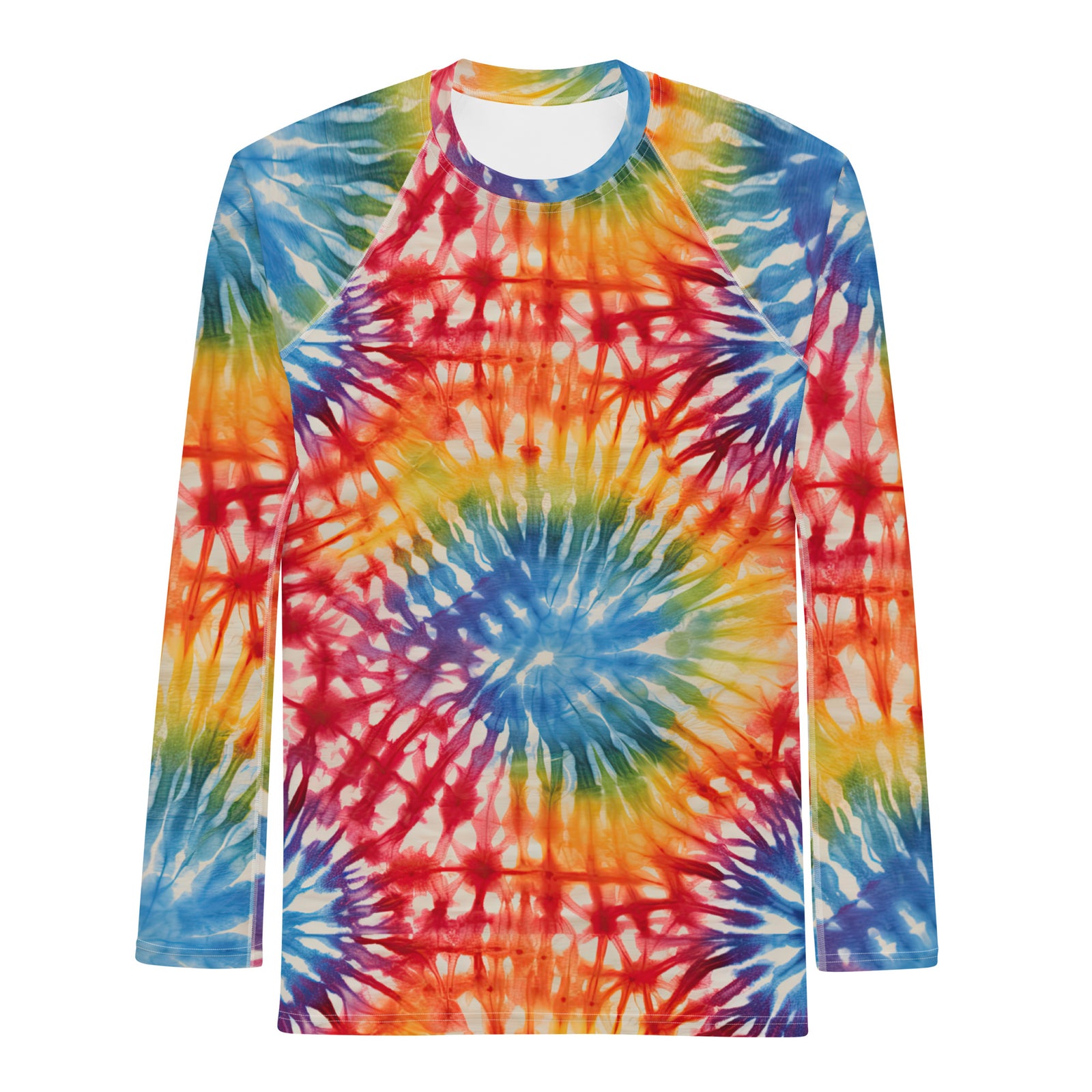 Cosmic Charlie Tie Dye Men's Rash Guard