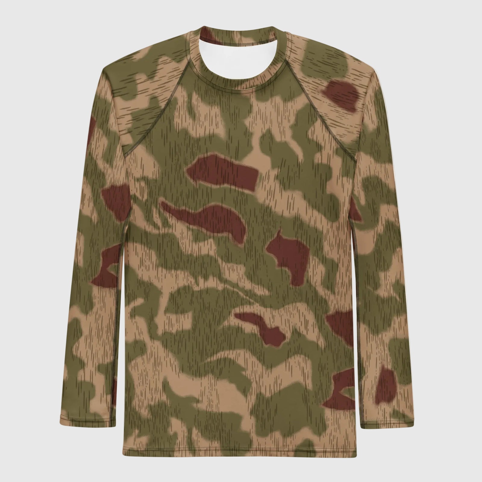 Sumpftarnmuster Swamp Camouflage Men's Rash Guard