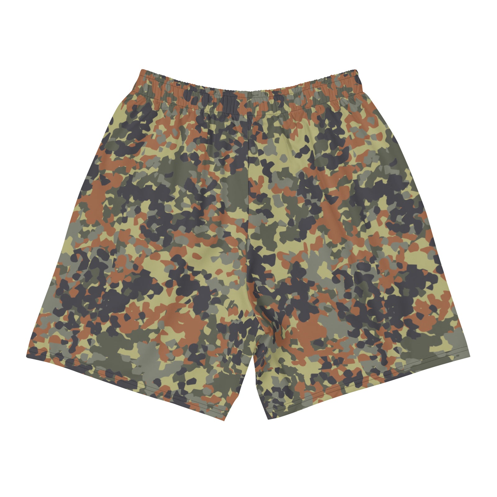 Flecktarn Reconnaissance Camo Men's Athletic Shorts