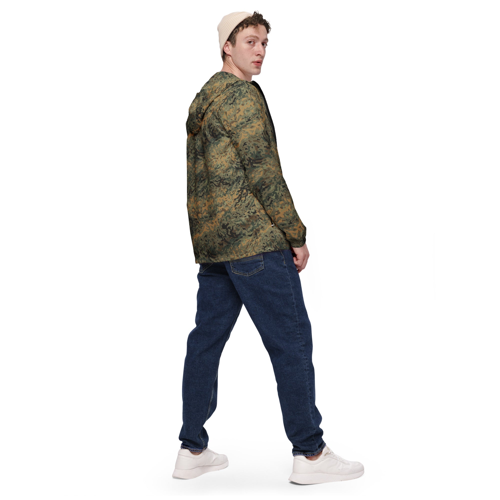 BVON Splotch Camo Men’s Windbreaker