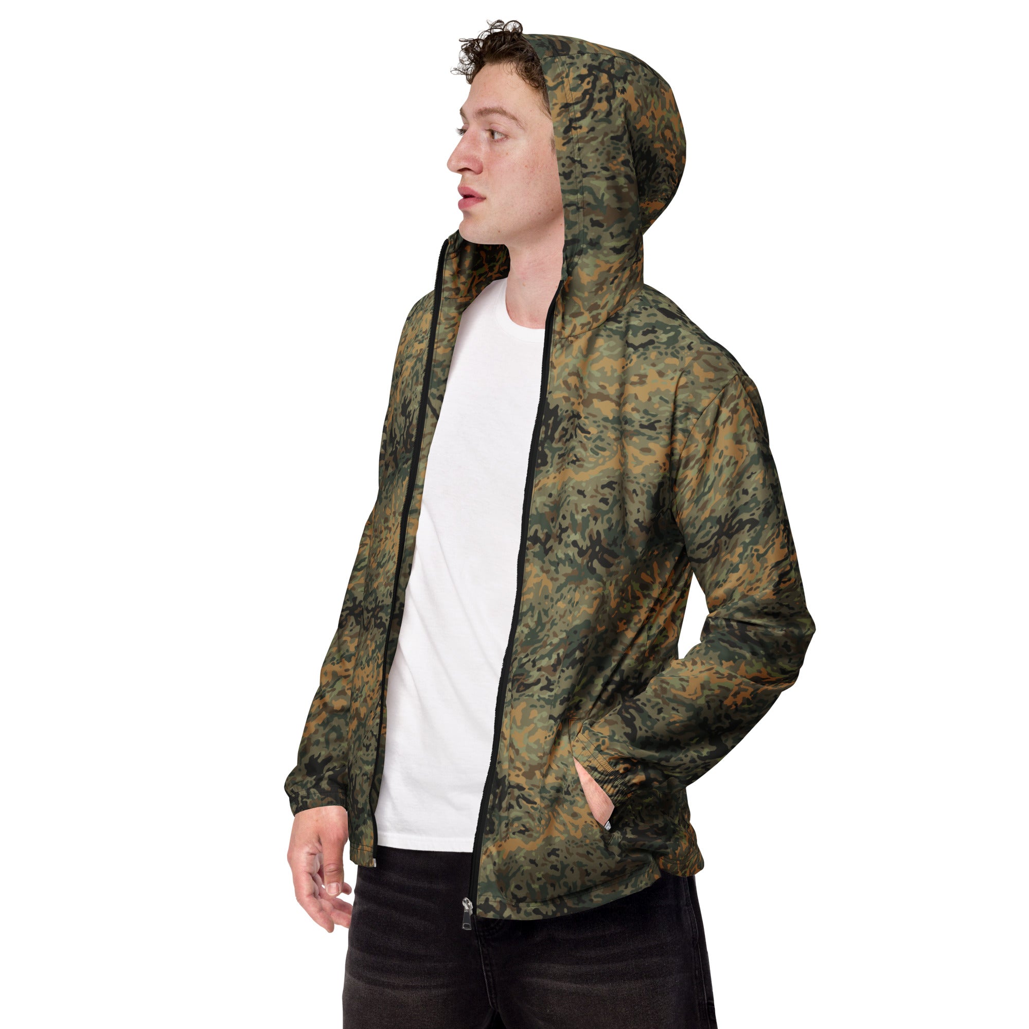 BVON Splotch Camo Men’s Windbreaker