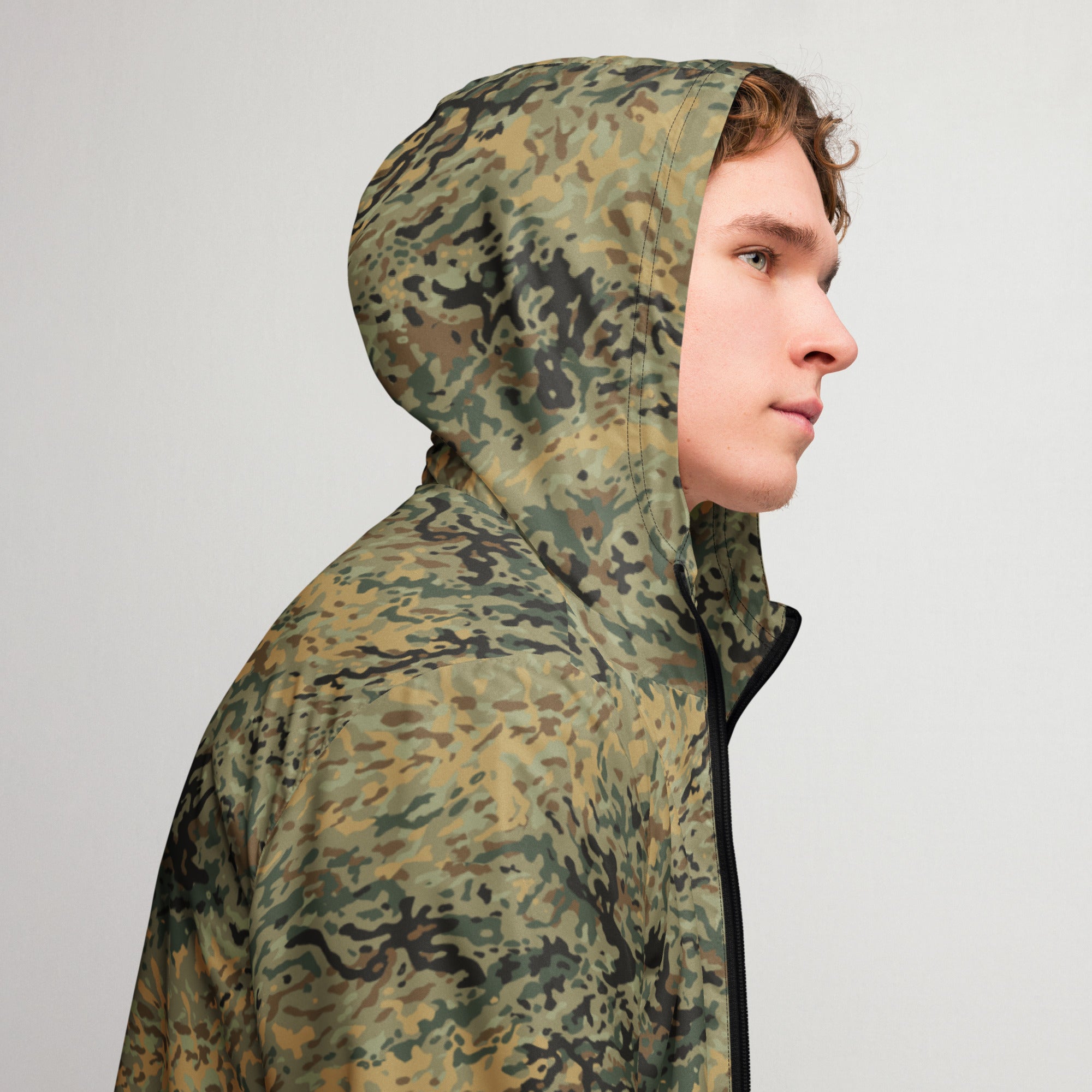 BVON Splotch Camo Men’s Windbreaker