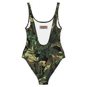 Tropicamo Commando Hawaiian One-Piece Swimsuit