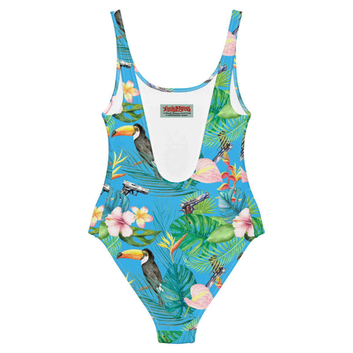 Hibiscus Bang Bang Hawaiian One-Piece Swimsuit