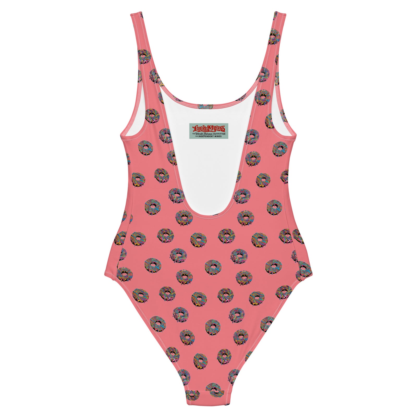 Psychedelic Donut One-Piece Swimsuit